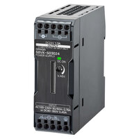 Zasilacz książkowy, 30 W, 24 VDC, 1,3 A, montaż na szynie DIN, terminal pchający, powlekany (S8VK-S03024) - Omron