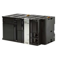 Procesor Sysmac NJ1 z łącznością z bazą danych, pamięcią 3 MB, wbudowanym EtherCAT (2 osie serwo, łącznie 64 węzły EtherCAT) i EtherNet/IP (NJ101-1020) - Omron