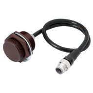 Wyłącznik zbliżeniowy, indukcyjny, powłoka fluorowa (materiał bazowy: SUS 303) M30, ekranowany, 20 mm, DC, 3-przewodowy, PNP NO, IO-Link COM3, złącze M12 (E2EW-QX20B1T30-M1TJ 0.3M) - Omron