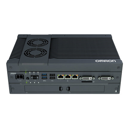 Kontroler maszyn AI dla 32 osi, przemysłowy komputer typu box z procesorem Intel Core i5-7440EQ, 32 GB pamięci RAM (non-ECC) (NY512-Z400-1XX445T2X) - Omron
