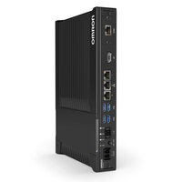 Przemysłowy komputer typu Box z procesorem Intel Core i5-1145GRE, 16 GB pamięci RAM (bez ECC), bez gniazd rozszerzeń, WIN 10 IoT 2021 (64-bit), 512 GB CFast 3DTLC (NYB65-40536) - Omron