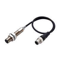 Wyłącznik zbliżeniowy, indukcyjny, mosiądz niklowy, długi korpus, M12, ekranowany, 4 mm, DC, 3-przewodowy, PNP NC, złącze M12 pigtail Smartclick, 0,3 m (E2E-X4B2L12-M1TJ 0.3M) - Omron