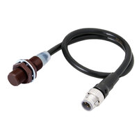 Wyłącznik zbliżeniowy, indukcyjny, powłoka fluorowa (materiał bazowy: SUS 303), M12, ekranowany, 7 mm, DC, 3-przewodowy, PNP NO, IO-Link COM3 (E2EW-QX7B1T12-M1TJ 0.3M) - Omron