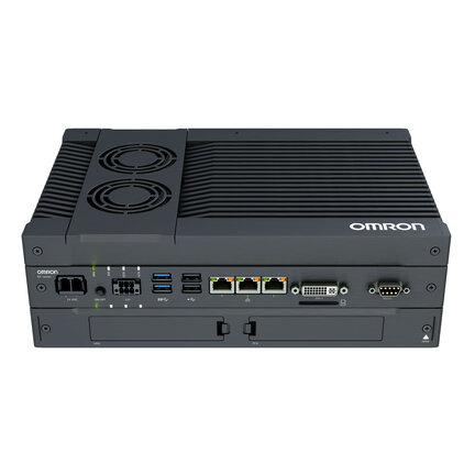 Kontroler maszyn dla 64 osi, przemysłowy komputer typu Box z procesorem Intel Core i5-7440EQ, 8 GB pamięci RAM (bez ECC) (NY512-1500-1XX443P1X) - Omron