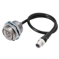 Wyłącznik czujników zbliżeniowych, Indukcyjny, w pełni metalowy, stal nierdzewna 303 M30, ekranowany, 10 mm, DC, 3-przewodowy, PNP NC, złącze M12, 0,3 m (E2EW-X10B230-M1TJ 0.3M) - Omron
