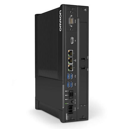 Komputer przemysłowy z procesorem Intel Core i3-1115GRE, 8 GB pamięci RAM (bez ECC), 1 gniazdo PCIe + 2 gniazda dysków, WIN 10 IoT 2021 (64-bit), 128 GB SSD 3DTLC (NYB13-315F1) - Omron