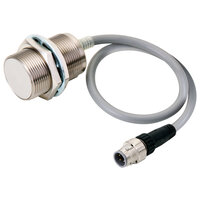 Wyłącznik zbliżeniowy, indukcyjny, M30, 10 mm, ekranowany, DC, 2-przewodowy, NO, złącze pigtail M12 (układ pinów IEC) 1 m, bez polaryzacji (E2E-X10D1-M1GJ-T 1M) - Omron