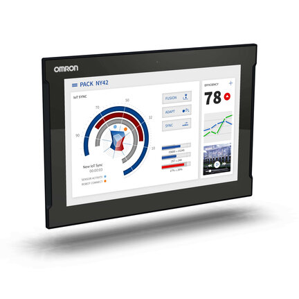 Przemysłowy komputer panelowy z procesorem Intel Atom E3940, 4 GB DRAM (non-ECC), 64 GB CFast iMLC, WIN 10 IoT 2019 (64-bit) (NYP2A-20F50-15WC1000) - Omron