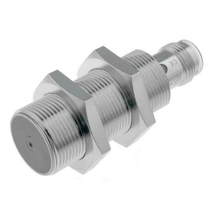 Wyłącznik do czujników indukcyjnych, stal nierdzewna, krótki korpus, M18, ekranowany, 8 mm, DC, 3-przewodowy, NPN-NO, wtyczka M12 (E2A-S18KS08-M1-C1) - Omron