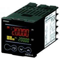Regulator temperatury, PROplus, 1/16 DIN, (48 x 48) mm, 1 x wyjście przekaźnikowe, 2 x wyjście dodatkowe, jednostka opcjonalna, 100-240 V AC (E5CN-HR2M-500 100-240 VAC) - Omron