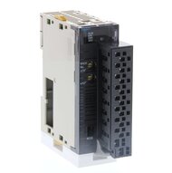 Jednostka wyjścia analogowego, 2 x wyjścia 1 do 5 V, 0 do 5 V, 0 do 10 V, -10 do 10 V, 4 do 20 mA, zasilanie zewnętrzne 24 VDC 140 mA, bezśrubowy terminal zaciskowy (CJ1W-DA021(SL)) - Omron