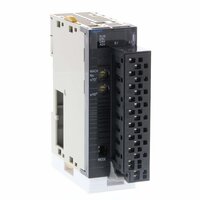 Jednostka wyjścia analogowego, 4 x wyjścia 1 do 5 V, 0 do 5 V, 0 do 10 V, -10 do 10 V, 4 do 20 mA, zasilanie zewnętrzne 24 VDC 200 mA, bezśrubowy terminal zaciskowy (CJ1W-DA041(SL)) - Omron