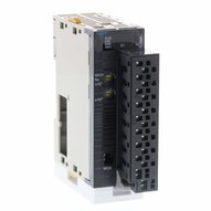 Jednostka wyjścia analogowego, 4 x wyjścia 1 do 5 V, 0 do 5 V, 0 do 10 V, -10 do 10 V, 4 do 20 mA, zasilanie zewnętrzne 24 VDC 200 mA, bezśrubowy terminal zaciskowy (CJ1W-DA041(SL)) - Omron