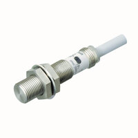 Wyłącznik zbliżeniowy, indukcyjny, czoło i korpus ze stali nierdzewnej, długi korpus, M12, ekranowany, 2 mm, DC, 3-przewodowy, NPN-NO, kabel 2 m (E2FM-X2C1 2M) - Omron