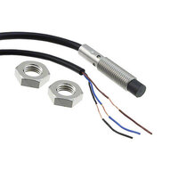 Wyłącznik zbliżeniowy, indukcyjny, stal nierdzewna, krótki korpus, M8, nieekranowany, 2 mm, DC, 3-przewodowy, PNP-NC, kabel 5 m (E2B-S08KN02-WP-B2 5M) - Omron