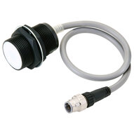 Wyłącznik pomocy czujników, Indukcyjny, Powłoka odporna na rozpryski, M30, ekranowany, 10mm, DC, 2-przewodowy DC (bez polaryzacji), NO, M12 pigtail cable (E2EQ-X10D1G-M1TGJ-T 0.3M) - Omron