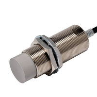 Wyłącznik zbliżeniowy, indukcyjny, mosiądz niklowy, długi korpus, M30, nieekranowany, 18 mm, DC, 3-przewodowy, PNP NC, kabel 2 m (E2E-X18MB2L30 2M) - Omron
