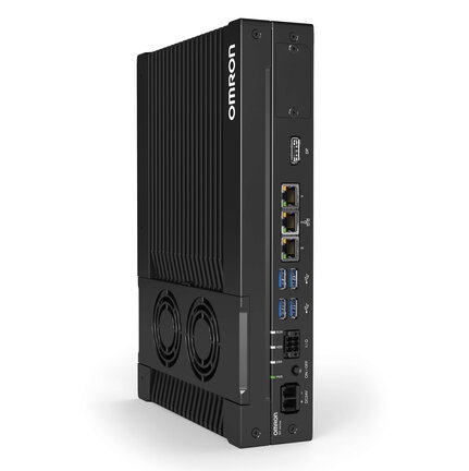 Komputer przemysłowy z procesorem Intel Core i5-1145GRE (z wentylatorem), 8 GB pamięci RAM (bez ECC), bez gniazd rozszerzeń (NYB55-30520) - Omron