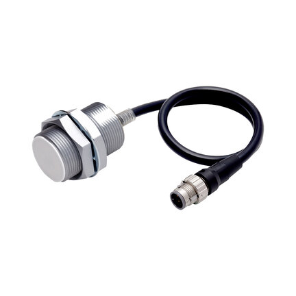Wyłącznik zbliżeniowy, indukcyjny, powłoka fluorowa (materiał bazowy: mosiądz), M30, ekranowany, 22 mm, DC, 3-przewodowy, PNP NO, IO-Link COM3, złącze M12 (E2EQ-X22B1T30-M1TJ 0.3M) - Omron
