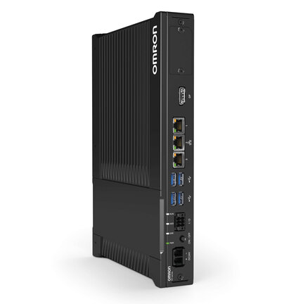 Przemysłowy komputer typu Box z procesorem Intel Core i5-1145GRE, 8 GB pamięci RAM (bez ECC), bez gniazd rozszerzeń, bez systemu operacyjnego (NYB65-30000) - Omron