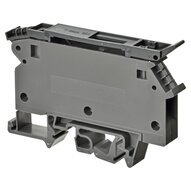 Blok iloczynu logicznego AND z przyłączem śrubowym do montażu na TS 35 i TS 32, przekrój poprzeczny 4 mm2, szerokość 6 mm, blok bezpieczników 6,3 mm, kolor szary (XW5T-S4.0-FU6) - Omron