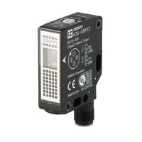 Czujnik fotoelektryczny, kształt prostokątny, czerwona dioda LED, wykrywanie obiektów przezroczystych, SmartTeach, 4,5 m, PNP, wyjście Z dwoma wyjściami, złącze M12. (E3S-DBP21) - Omron