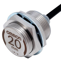 Wyłącznik zbliżeniowy, indukcyjny, wykonany w całości ze stali nierdzewnej 303 M30, ekranowany, 20 mm, DC, 3-przewodowy, PNP NO, IO-Link COM3, kabel 2 m (E2EW-X20B1T30 2M) - Omron