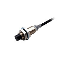 Wyłącznik zbliżeniowy, indukcyjny, mosiądz niklowy, krótki korpus, M12, nieekranowany, 16 mm, DC, 3-przewodowy, PNP NO, IO-Link COM3, kabel 2 m (E2E-X16MB1T12 2M) - Omron