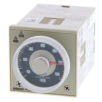 Element czasowy, wtyczka, 8-stykowy, 1/16DIN (48 x 48 mm), gwiazda-trójkąt-opóźnienie, 0,5-120 s, DPST-NO, 5 A, 200-240 VAC (H3CR-G8L AC200-240) - Omron