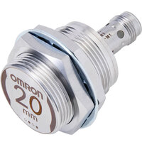 Wyłącznik zbliżeniowy, indukcyjny, w pełni metalowy, stal nierdzewna 303, M30, ekranowany, 20 mm, DC, 3-przewodowy, PNP NO+NC, IO-Link COM3, złącze M12 (E2EW-X20B3T30-M1) - Omron