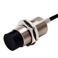 Wyłącznik zbliżeniowy, indukcyjny, mosiądz niklowy, długi korpus, M30, nieekranowany, 40 mm, DC, 3-przewodowy, PNP NO, IO-Link COM3, kabel 2 m (E2E-X40MB1TL30 2M) - Omron