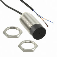 Wyłącznik zbliżeniowy, indukcyjny, mosiądz niklowy, krótki korpus, M30, nieekranowany, 30 mm, DC, 3-przewodowy, PNP-NO, kabel 5 m (E2B-M30LN30-WP-B1 5M) - Omron