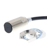 Wyłącznik zbliżeniowy, indukcyjny, mosiądz-nikiel, M18, ekranowany, 11 mm, NO, kabel 5 m, zrobotyzowany, DC 2-przewodowy (E2E-X11D118-R 5M) - Omron