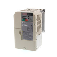 Falownik V1000, 4,0/5,5 kW(HD/ND), 9,2/11,1A(HD/ND), 400 VAC, wejście 3-fazowe, wektor bezczujnikowy, wbudowany filtr, maks. częstotliwość wyjściowa 400 Hz (VZA44P0EAB) - Omron
