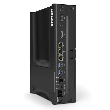 Komputer przemysłowy z procesorem Intel Core i3-1115GRE, 16 GB pamięci RAM (bez ECC), 1 PCIe + 2 gniazda dysków, sprzętowy RAID, WIN 10 IoT 2021 (64-bit) (NYB13-425G4) - Omron