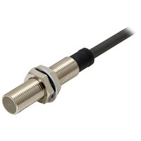 Wyłącznik zbliżeniowy, indukcyjny, wykrywanie wszystkich metali, mosiądz-nikiel, M12, ekranowany, 2 mm, DC, 3-przewodowy, NPN-NO, 2 m wstępnie okablowany (E2V-X2C1 2M) - Omron