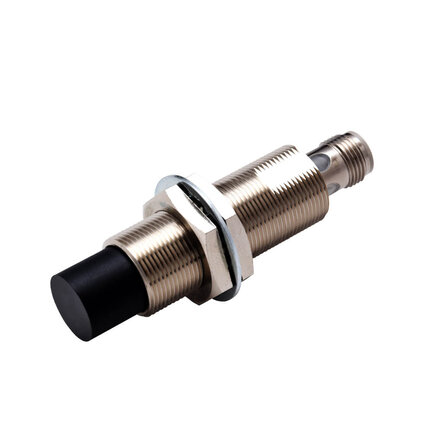 Wyłącznik zbliżeniowy, indukcyjny, mosiądz niklowy, długi korpus, M18, nieekranowany, 20 mm, DC, 3-przewodowy, PNP NO+NC, IO-Link COM2, złącze M12 (E2E-X20MB3DL18-M1) - Omron