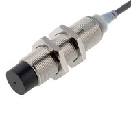 Wyłącznik zbliżeniowy, indukcyjny, mosiądz-nikiel, długi korpus, M18, nieekranowany, 10 mm, DC, 3-przewodowy, PNP-NO, kabel 5 m, z podkładką (E2A-M18LN10-WP-B1-TP 5M) - Omron