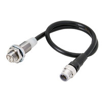 Wyłącznik zbliżeniowy, indukcyjny, wykonany w całości ze stali nierdzewnej 303, M12, ekranowany, 7 mm, DC, 3-przewodowy, PNP NO, IO-Link COM3 (E2EW-X7B1T12-M1TJ 0.3M) - Omron