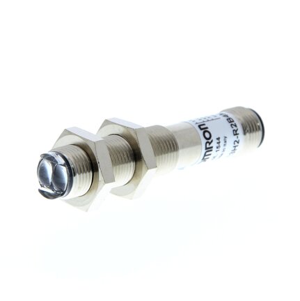 Czujnik fotoelektryczny M12 obudowa mosiężna, odbiciowy-zaporowy z możliwością uczenia M.S.R. 2 m, NPN, czujnik fotoelektryczny M12 złącze 4-stykowe (E3H2-R2C4M-M1) - Omron