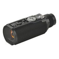Czujnik optyczny zaporowy, gwint M18, tworzywo sztuczne, czerwona dioda LED, wiązka przelotowa, zespół emitera, 20 m, NPN, Light-ON/Dark-ON, złącze M12 (E3FA-TN21-L) - Omron