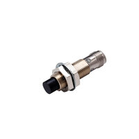 Wyłącznik zbliżeniowy, indukcyjny, mosiądz niklowy, krótki korpus, M12, nieekranowany, 10 mm, DC, 3-przewodowy, PNP NC, złącze M12 (E2E-X10MB212-M1) - Omron