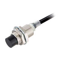 Wyłącznik zbliżeniowy, indukcyjny, mosiądz niklowy, krótki korpus, M18, nieekranowany, 16 mm, DC, 3-przewodowy, NPN NO+NC, kabel 2 m (E2E-X16MC318 2M) - Omron