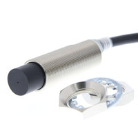 Wyłącznik zbliżeniowy, indukcyjny, mosiądz-nikiel, M18, nieekranowany, 20 mm, NC, kabel 5 m, DC 2-przewodowy (E2E-X20MD2L18 5M) - Omron