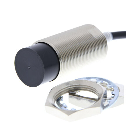 Wyłącznik zbliżeniowy, indukcyjny, mosiądz-nikiel, M30, nieekranowany, 40 mm, NC, kabel 2 m, DC 2-przewodowy (E2E-X40MD2L30 2M) - Omron