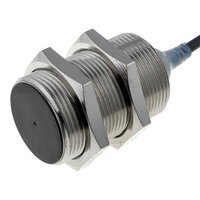 Wyłącznik zbliżeniowy, indukcyjny, stal nierdzewna, krótki korpus, M30, ekranowany, 15 mm, DC, 3-przewodowy, PNP-NO, kabel 5 m (E2A-S30KS15-WP-B1 5M) - Omron