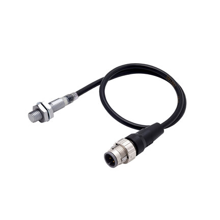 Wyłącznik zbliżeniowy, indukcyjny, powłoka fluorowa (materiał bazowy: mosiądz), M8, ekranowany, 2 mm, DC, 3-przewodowy, PNP NO, IO-Link COM3 (E2EQ-X2B1T8-M1TJ 0.3M) - Omron