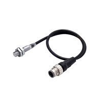 Wyłącznik zbliżeniowy, indukcyjny, powłoka fluorowa (materiał bazowy: mosiądz), M8, ekranowany, 2 mm, DC, 3-przewodowy, PNP NO, IO-Link COM3 (E2EQ-X2B1T8-M1TJ 0.3M) - Omron