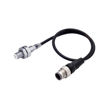 Wyłącznik zbliżeniowy, indukcyjny, powłoka fluorowa (materiał bazowy: mosiądz), M8, ekranowany, 3 mm, DC, 3-przewodowy, PNP NO, IO-Link COM3 (E2EQ-X3B1T8-M1TJ 0.3M) - Omron