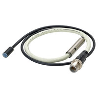 Wyłącznik zbliżeniowy, indukcyjny, wzmacniacz zintegrowany z kablem, średnica 8 mm, zakres sygnalizacji 3 mm, NO, przewód DC-2, złącze pigtail M12 (E2EC-C3D1-M1J-1) - Omron